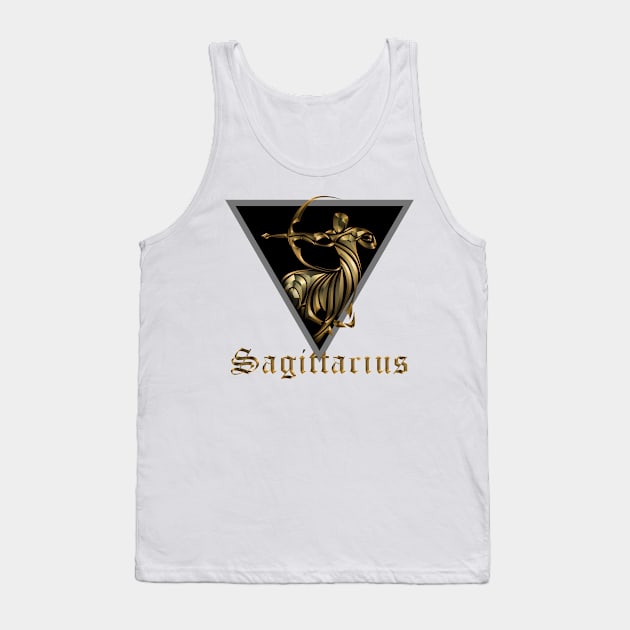 New zodiac Sagittarius Tank Top by INDONESIA68